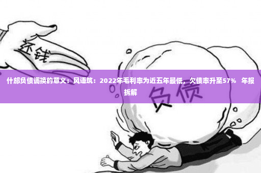 什邡负债调换的意义：风语筑：2022年毛利率为近五年最低，欠债率升至57%   年报拆解