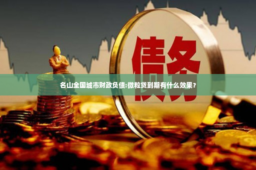 名山全国城市财政负债:微粒贷到期有什么效果？