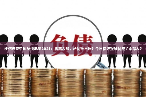 沙依巴克中国负债总量2021：脚踢刀砍，还问疼不疼？今日枕边报酬何成了索命人？