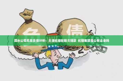 泗水公司无息负债分析：天津杭橡轮胎欠钱款  杭橡集团是公有企业吗