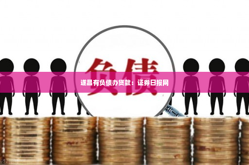 遂昌有负债办贷款：证券日报网