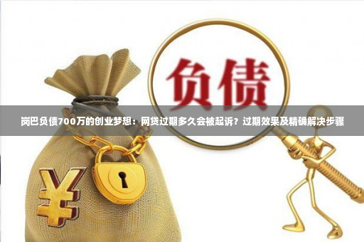 岗巴负债700万的创业梦想：网贷过期多久会被起诉？过期效果及精确解决步骤