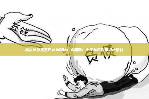 黑水负债累累也要乐观吗：嘉麟杰：不生涯过期未退还债权