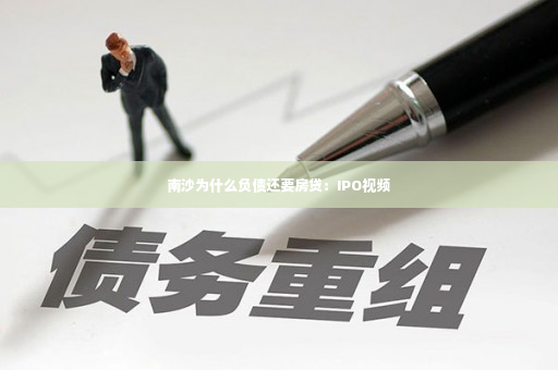 南沙为什么负债还要房贷：IPO视频