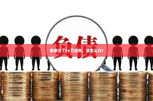 老婆欠了16万债务，该怎么办？