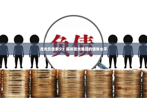 龙光负债多少？解析龙光集团的债务水平