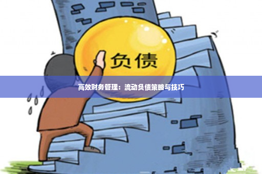 高效财务管理：流动负债策略与技巧