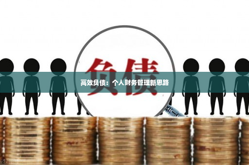 高效负债：个人财务管理新思路