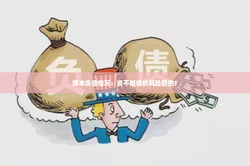 顺丰负债情况：资不抵债的风险隐患？