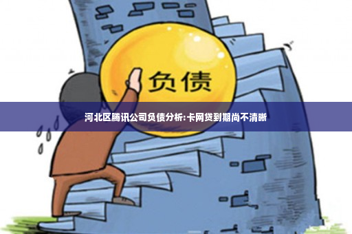 河北区腾讯公司负债分析:卡网贷到期尚不清晰