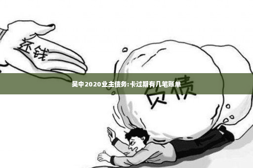 吴中2020业主债务:卡过期有几笔账单