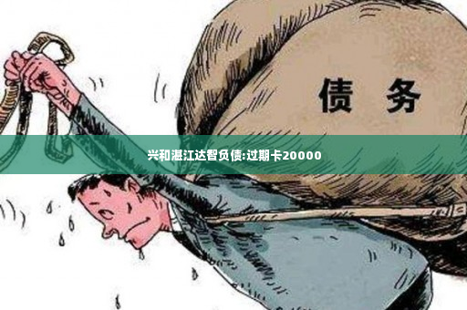 兴和湛江达智负债:过期卡20000