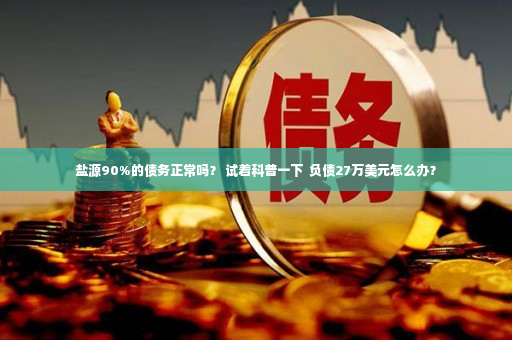 盐源90%的债务正常吗？ 试着科普一下  负债27万美元怎么办？