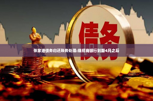 张家港债务归还账务处理:继招商银行到期4月之后