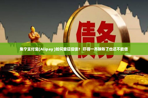 集宁支付宝(Alipay )如何查征信债？ 吓得一齐赊账了也还不能借