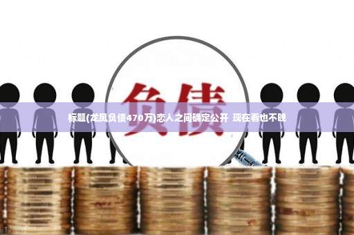 标题(龙凤负债470万)恋人之间确定公开  现在看也不晚