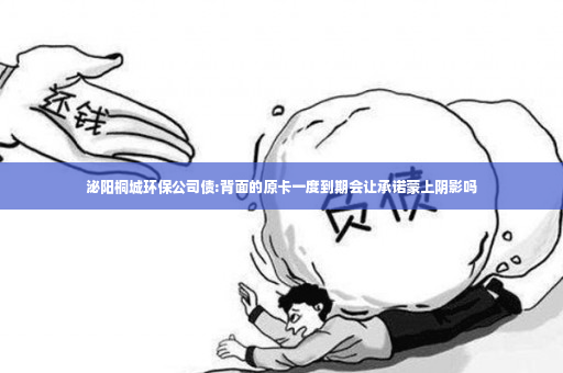 泌阳桐城环保公司债:背面的原卡一度到期会让承诺蒙上阴影吗