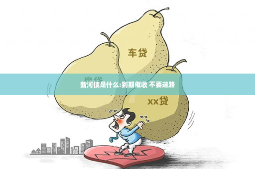 新河债是什么:到期催收 不要迷路