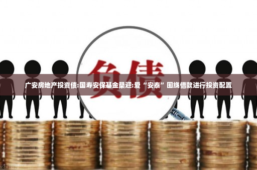 广安房地产投资债:国寿安保基金桑迎:爱“安泰”围绕借款进行投资配置